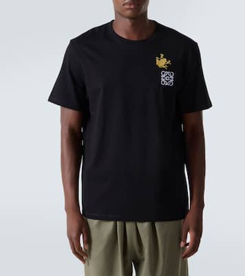 T-Shirt Anagram aus Baumwoll-Jersey | Loewe