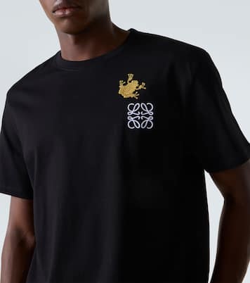 T-Shirt Anagram aus Baumwoll-Jersey | Loewe