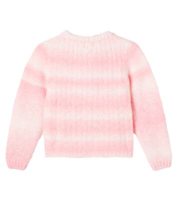 Catania bow-detail striped cardigan | Cozmo