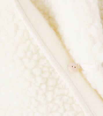 Baby hooded wool jacket | Binibamba