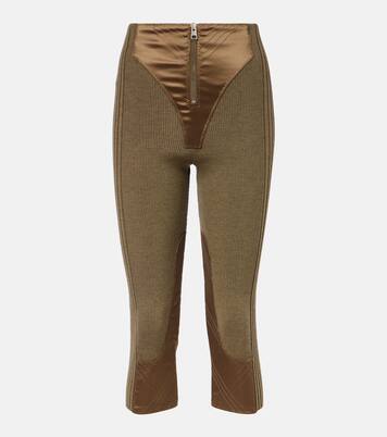 Wool-blend Capri pants | Jean Paul Gaultier