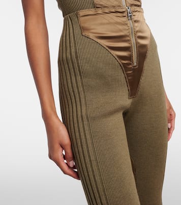 Wool-blend Capri pants | Jean Paul Gaultier