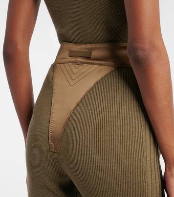 Wool-blend Capri pants | Jean Paul Gaultier