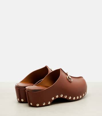 Clogs Horsebit aus Leder | Gucci
