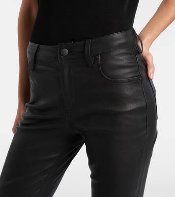 Pantalones skinny Mari de piel | AG Jeans