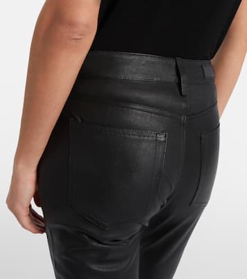 Pantalones skinny Mari de piel | AG Jeans