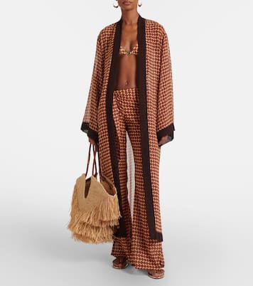 Jim printed beach cover-up | Bananhot