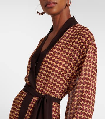 Jim printed beach cover-up | Bananhot