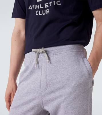 Cotton-blend jersey sweatpants | Brunello Cucinelli