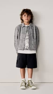 Bedruckte Jeansjacke | Stella McCartney Kids