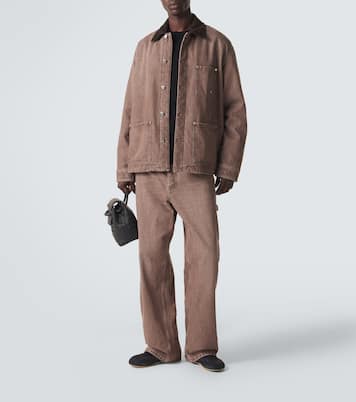 Orbit Flash suede-trimmed sneakers | Bottega Veneta