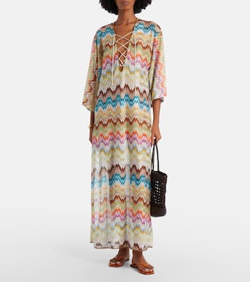Zigzag beach cover-up | Missoni