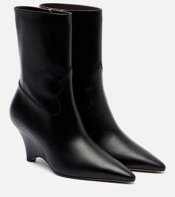 Camille 70 leather boots | Le Monde Béryl