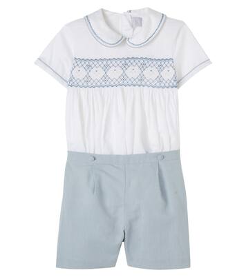 Cotton top and shorts set | Pepa London