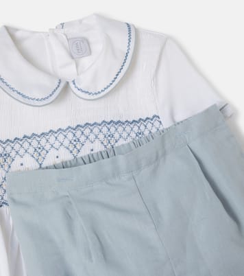 Cotton top and shorts set | Pepa London