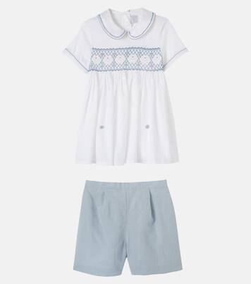 Cotton top and shorts set | Pepa London