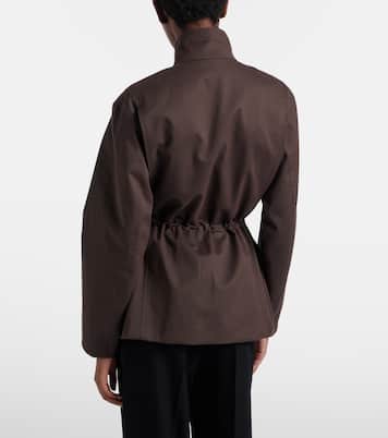 Jacke Floriane aus Baumwolle und Kaschmir | The Row