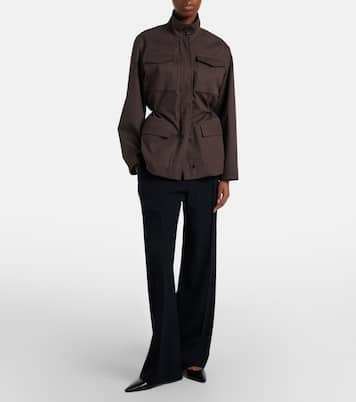 Jacke Floriane aus Baumwolle und Kaschmir | The Row