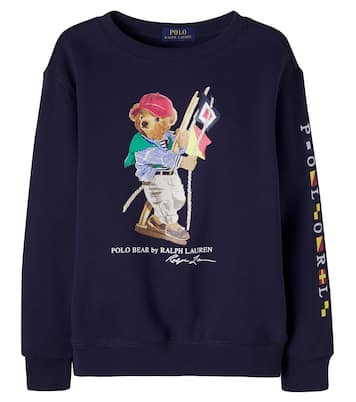 Sweatshirt Polo Bear aus einem Baumwollgemisch | Polo Ralph Lauren Kids