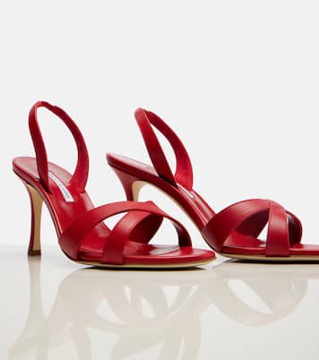 Callasli leather slingback sandals | Manolo Blahnik