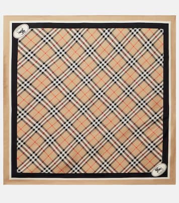 Tuch Burberry Check aus Seiden-Twill | Burberry