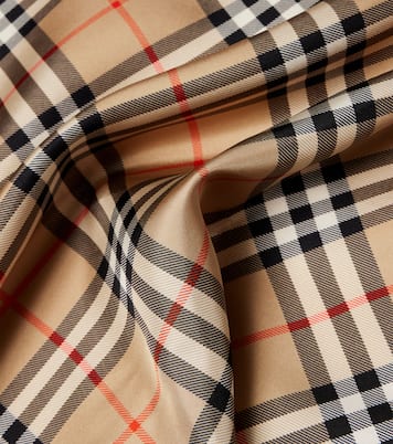 Tuch Burberry Check aus Seiden-Twill | Burberry