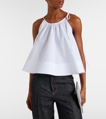Top aus Baumwollpopeline | Stella McCartney