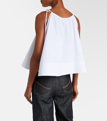 Top aus Baumwollpopeline | Stella McCartney