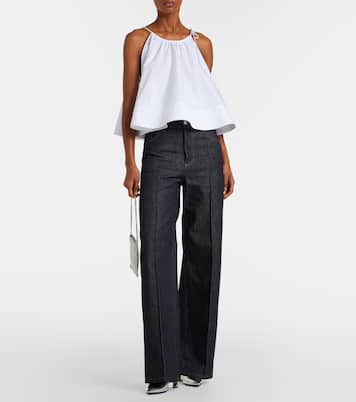 Top aus Baumwollpopeline | Stella McCartney