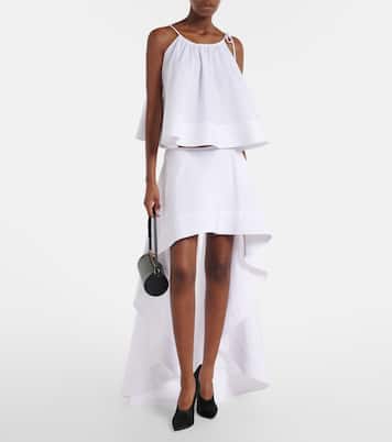 Cotton poplin tank top | Stella McCartney