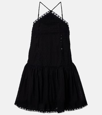 Nora crochet-trimmed cotton minidress | Poupette St Barth