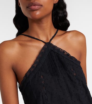 Nora crochet-trimmed cotton minidress | Poupette St Barth