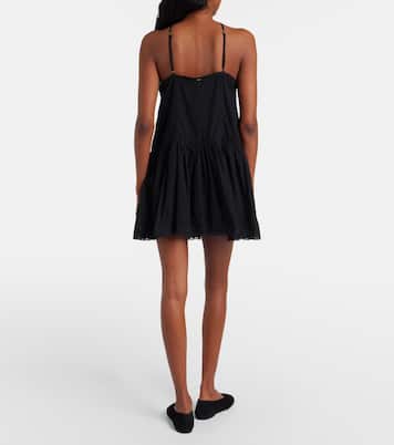 Nora crochet-trimmed cotton minidress | Poupette St Barth