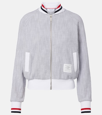 Cotton-blend bomber jacket | Thom Browne