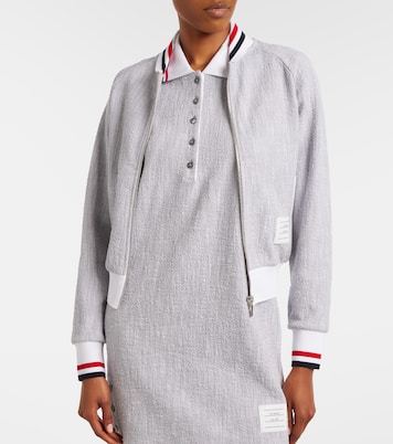 Cotton-blend bomber jacket | Thom Browne