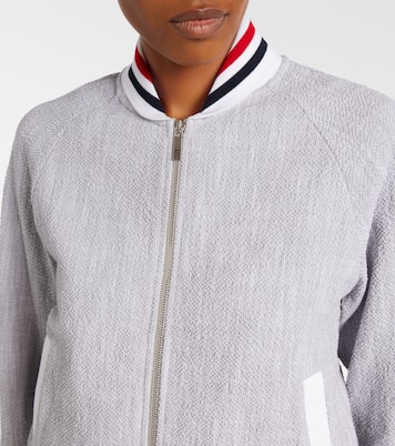 Cotton-blend bomber jacket | Thom Browne