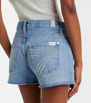 June denim shorts | 7 For All Mankind
