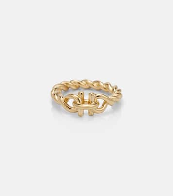Gold-plated ring | Ferragamo