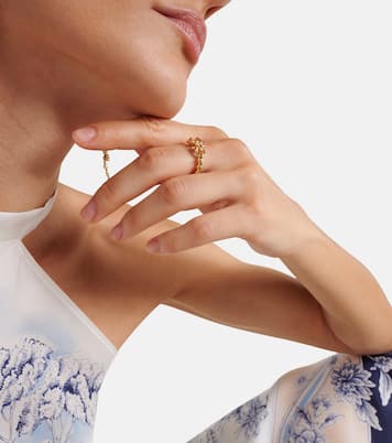 Gold-plated ring | Ferragamo