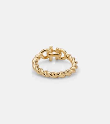 Gold-plated ring | Ferragamo
