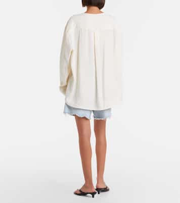 Rhoda 프레이드 데님 쇼츠 | Agolde