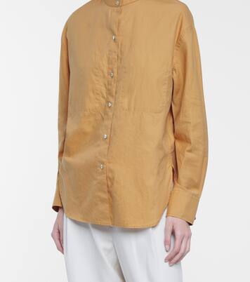 Hemd aus Baumwolle und Seide | Vince