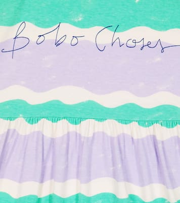 Robe rayée en coton | Bobo Choses