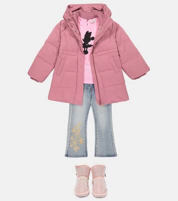 x Disney® embellished jersey T-shirt | Monnalisa