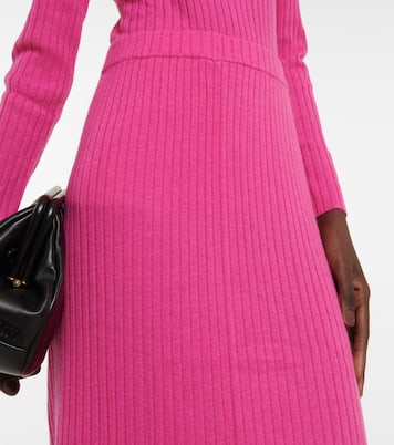 Midirock aus Rippstrick | Jardin des Orangers