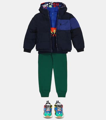 Printed leather snow boots | Marc Jacobs Kids