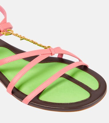 Verzierte Sandalen aus Leder | Jacquemus