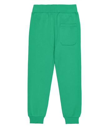 Logo cotton jersey sweatpants | Balmain Kids