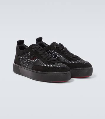 Sneakers Happyrui mit Veloursleder | Christian Louboutin