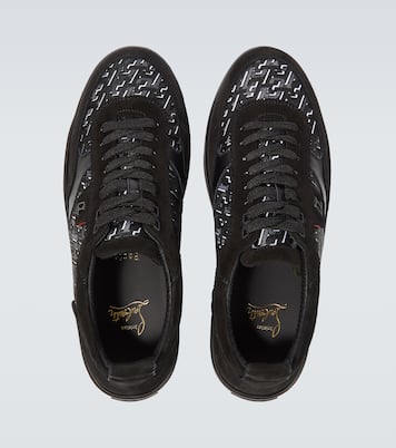 Sneakers Happyrui mit Veloursleder | Christian Louboutin